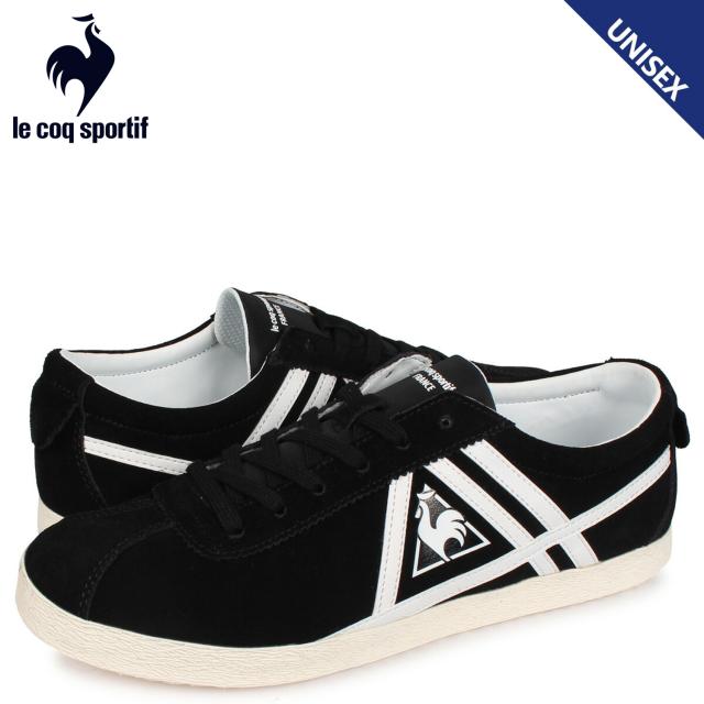 ルコック スポルティフ Le Coq Sportif La パピヨン スニーカー メンズ レディース La Papillon ブラック 黒 Ql1ojc62bkの通販はau Pay マーケット スニークオンラインショップ Au Pay マーケット店