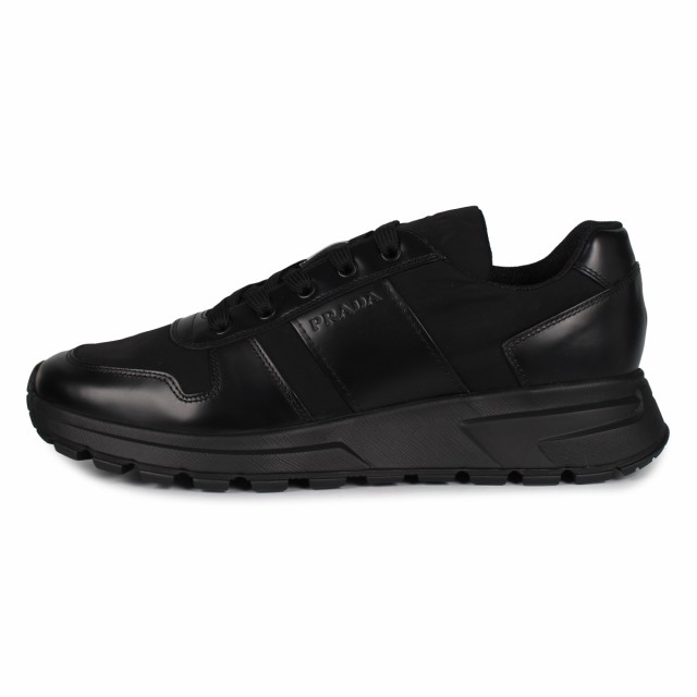 プラダ PRADA スニーカー メンズ PRAX 01 SNEAKER NYLON ブラック 黒 ...