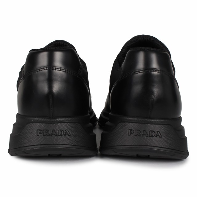プラダ PRADA スニーカー メンズ PRAX 01 SNEAKER NYLON ブラック 黒 ...