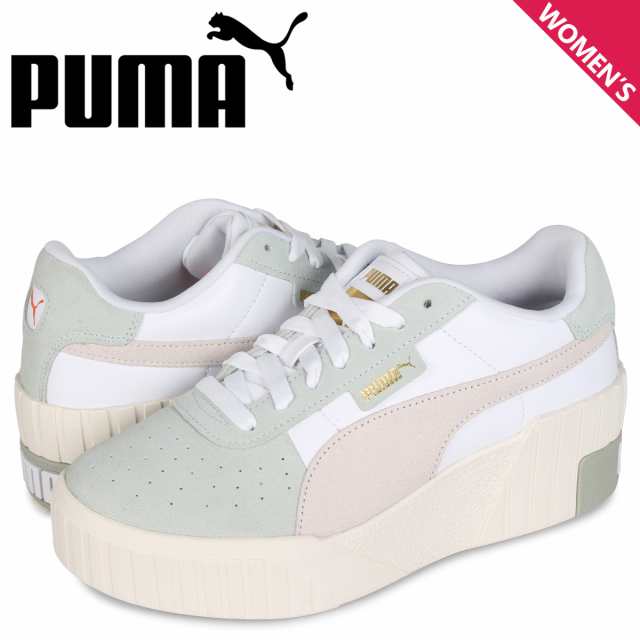 プーマ Puma カリ ウェッジ スニーカー レディース 厚底 Cali Wedge Socal Wmns グレー の通販はau Pay マーケット スニークオンラインショップ Au Pay マーケット店