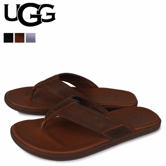 UGG アグ サンダル ビーチサンダル シーサイド レザー メンズ SEASIDE LEATHER FLIP FLOP 1102690