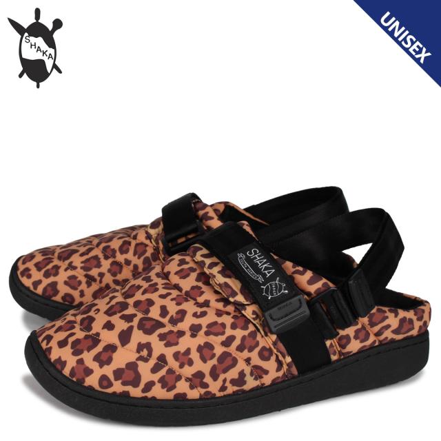 SHAKA シャカ サンダル クロッグサンダル スナッグ クロッグ メンズ レディース 防寒 SNUG CLOG レオパード 433169の通販は