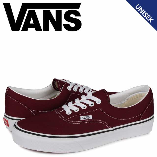 Vans ヴァンズ Era スニーカー メンズ レディース バンズ エラ ワイン レッド Vn0a4bv45u7の通販はau Pay マーケット スニークオンラインショップ Au Pay マーケット店