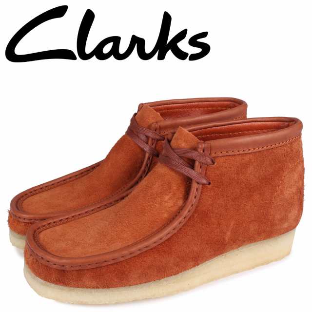 クラークス Clarks ワラビー ブーツ メンズ WALLABEE BOOT ブラウン