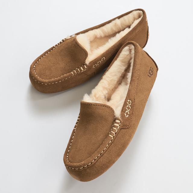 UGG モカシン ブラウン スエード UGG Australia 「UGG」 モカシンシューズ 42 ブラウン メンズ