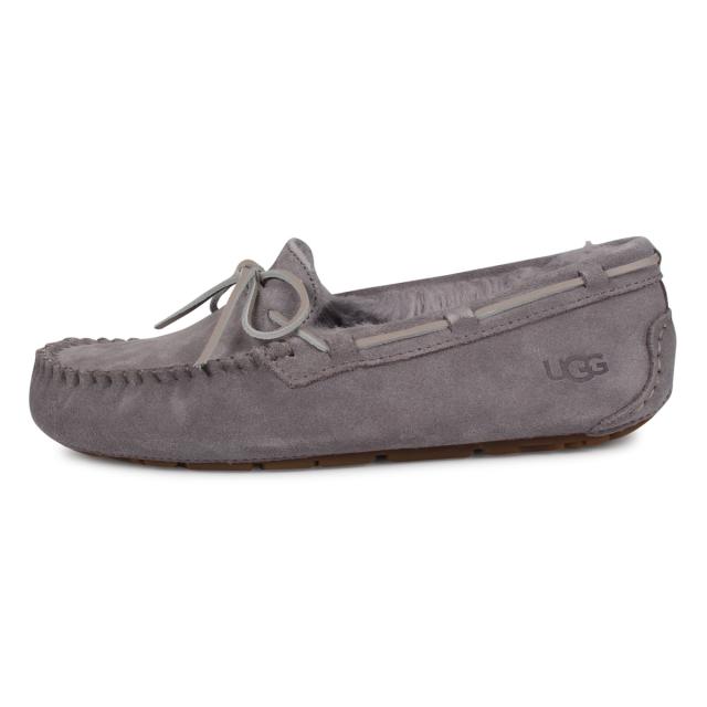UGG W DAKOTA グレー 23cm スリッポン　モカシン UGG アグ シューズ モカシン DAKOTA ダコタ ムートン シープ