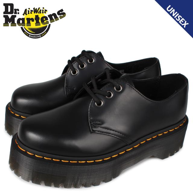 Dr.Martens QUAD　ドクターマーチン　クアッド　厚底　5ホール 1461 QUAD SQUARED 3 HOLE SHOES ドクターマーチン 1461