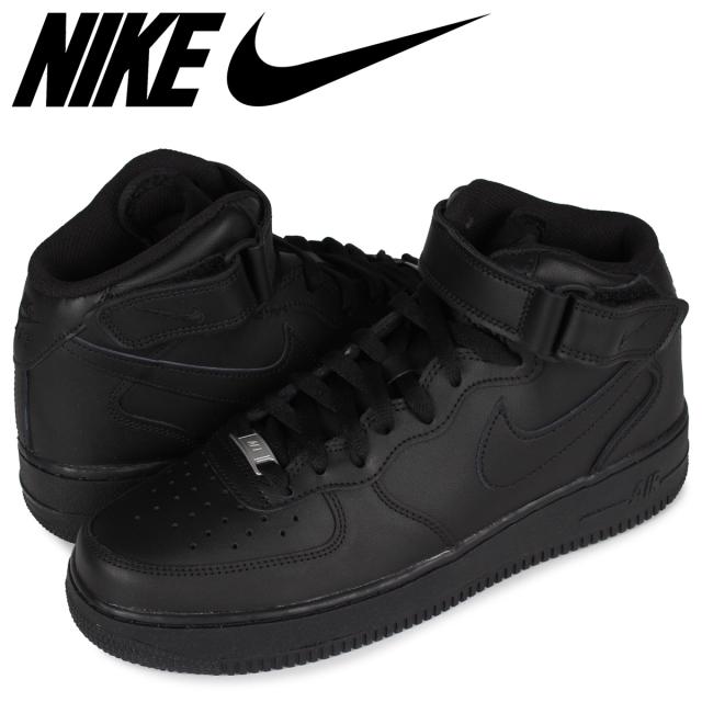 ナイキ Nike エアフォース1 スニーカー メンズ Air Force 1 Mid 07 ブラック 黒 Cw22 001の通販はau Pay マーケット スニークオンラインショップ Au Pay マーケット店