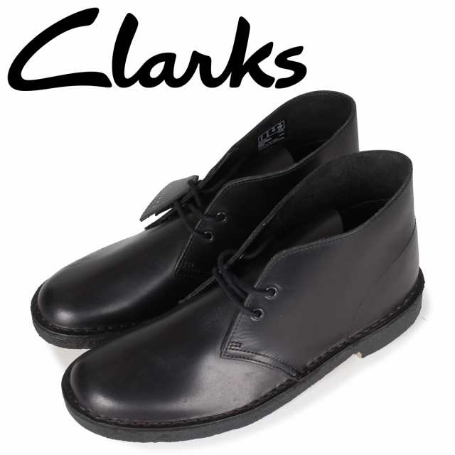 クラークス Clarks デザートブーツ メンズ DESERT BOOT ブラック 黒 ...