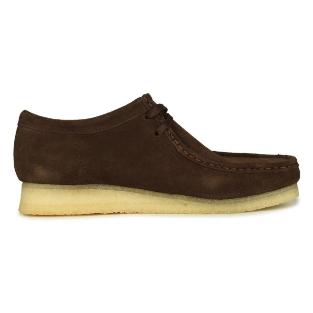 クラークス Clarks ワラビー ブーツ メンズ スエード WALLABEE BOOT ダーク ブラウン 26156606の通販は