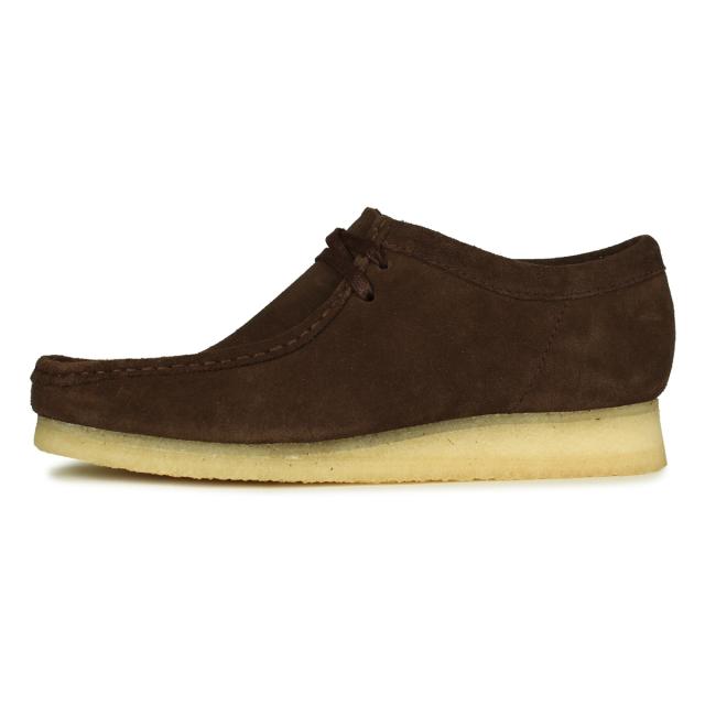 クラークス Clarks ワラビー ブーツ メンズ スエード WALLABEE BOOT ダーク ブラウン 26156606の通販は