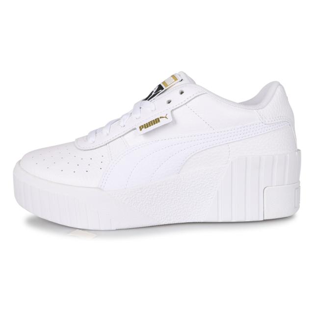 PUMA プーマ スニーカー レディース 厚底 カリ ウェッジ CALI WEDGE ホワイト 白 373438-01_2