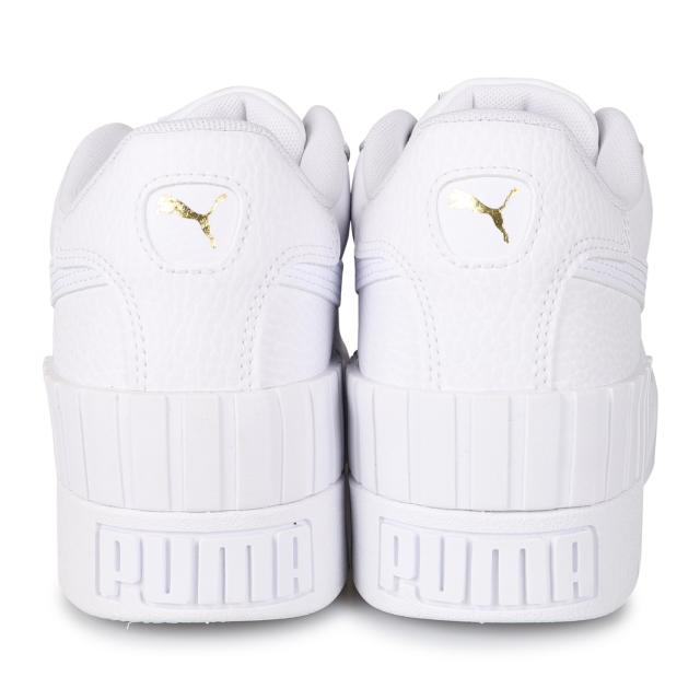 PUMA プーマ スニーカー レディース 厚底 カリ ウェッジ CALI WEDGE ホワイト 白 373438-01_4