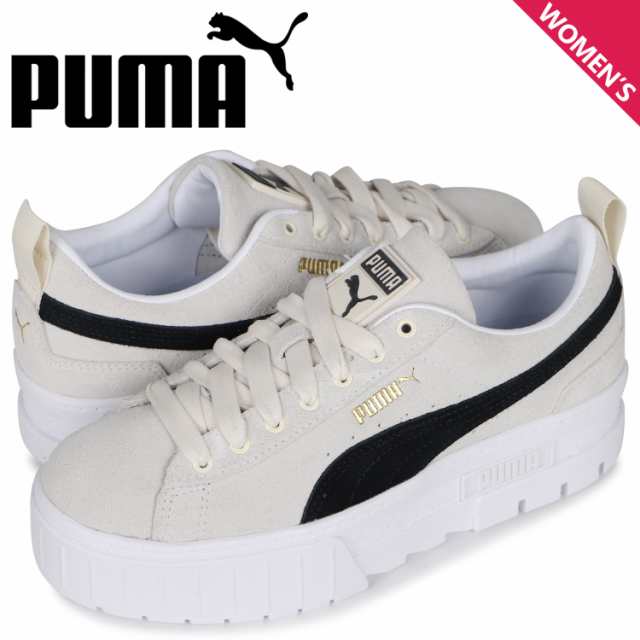 PUMA プーマ メイズ スニーカー レディース 厚底 MAYZE アイボリー 380784-02