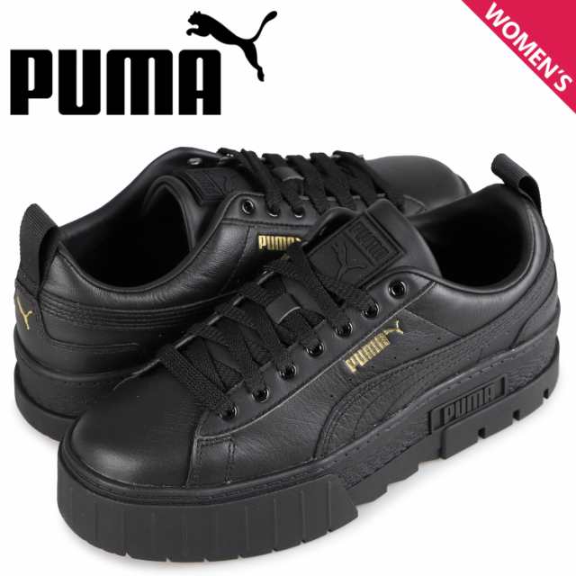 Puma プーマ スニーカー レディース 厚底 メイズ クラシック Wmns Mayze Classic ブラック 黒 3849 02の通販はau Pay マーケット スニークオンラインショップ Au Pay マーケット店