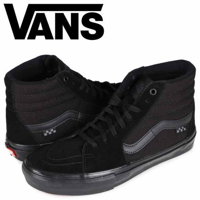 VANS ヴァンズ スニーカー メンズ バンズ スケートハイ スケハイ SKATE SK8-HI ブラック 黒 VN0A5FCCBKA