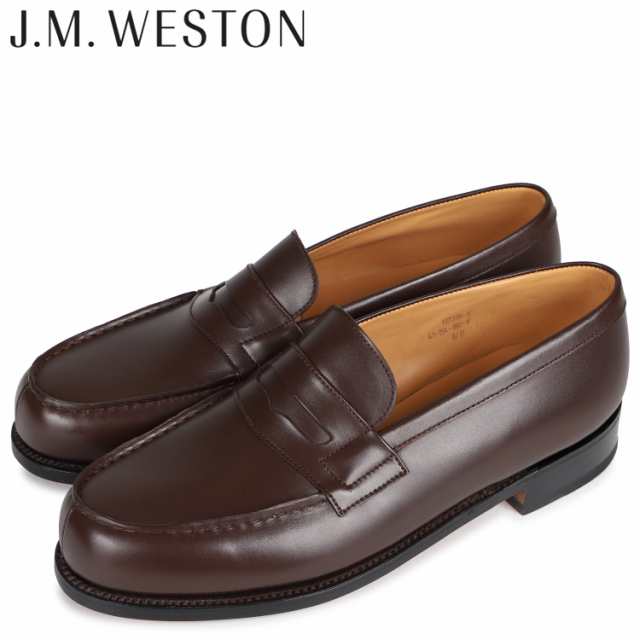 ジェイエムウェストン J.M.WESTON ローファー シグネチャー メンズ 本革 SIGNATURE LOAFER Dワイズ ダーク ブラウン  180の通販はau PAY マーケット - スニークオンラインショップ au PAY マーケット店 | au PAY マーケット－通販サイト