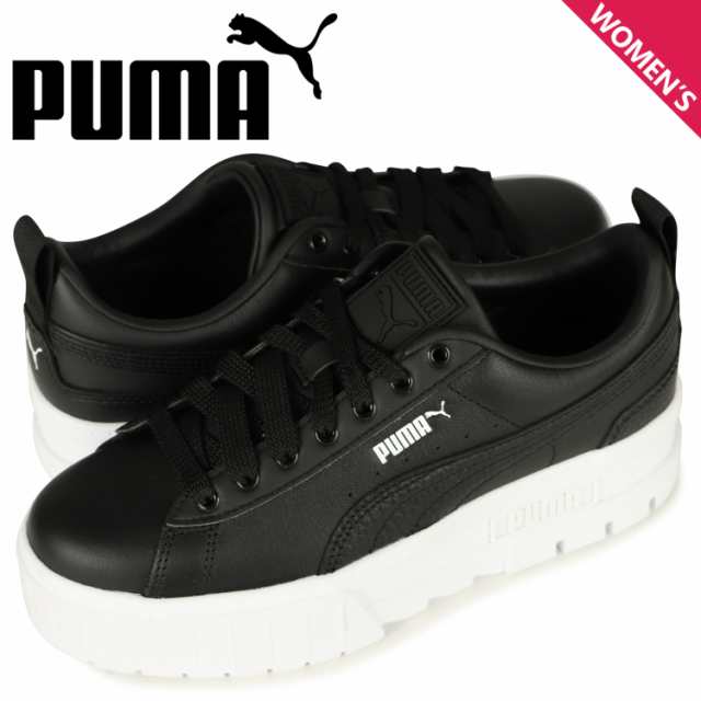 PUMA プーマ メイズ クラシック スニーカー レディース 厚底 WMNS MAYZE CLASSIC ブラック 黒 384209-03