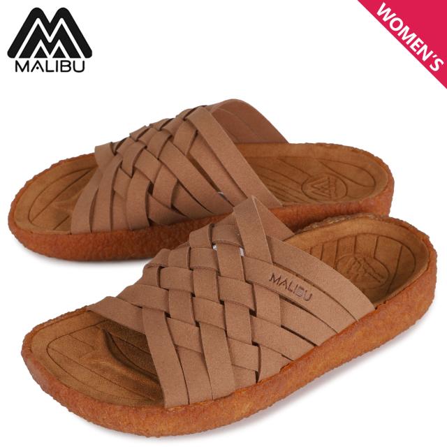 マリブサンダルズ MALIBU SANDALS サンダル ズマ レディース ZUMA ブラウン MS02-0005