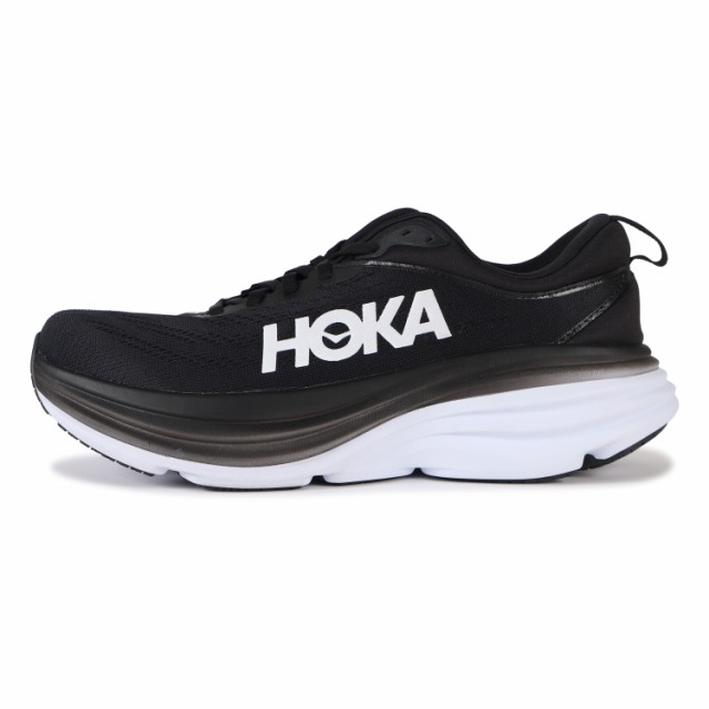 HOKA ONE ONE BONDI8 black スニーカー 25.5cm