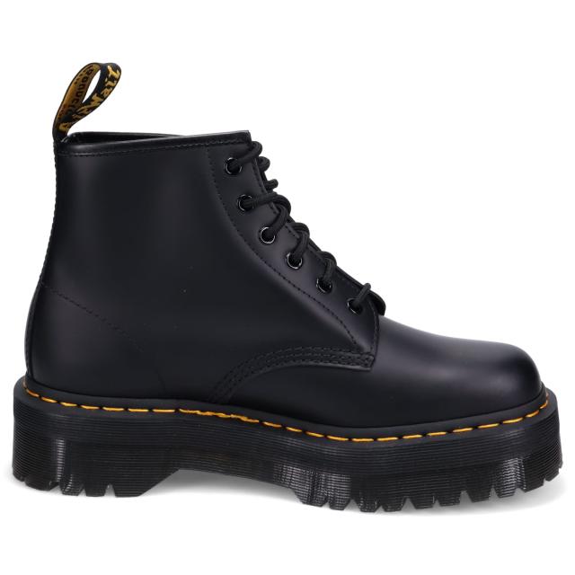 ドクターマーチン Dr.Martens 101 6ホール ブーツ クワッド メンズ レディース QUAD ブラック 黒 27753001