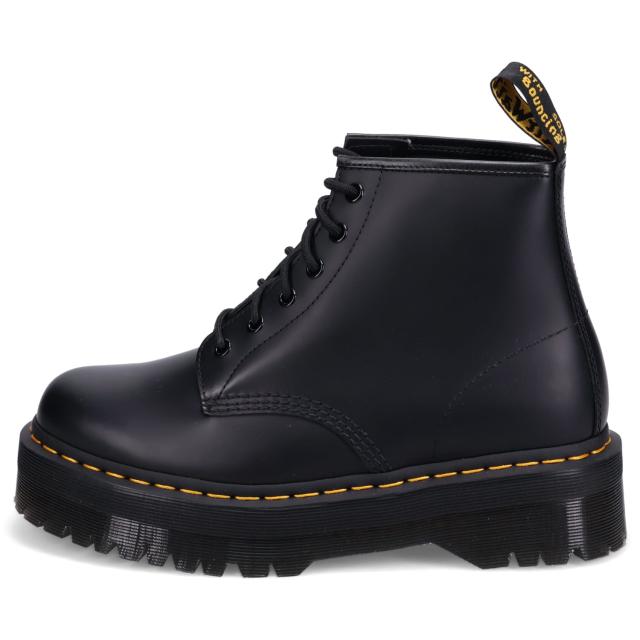 ドクターマーチン Dr.Martens 101 6ホール ブーツ クワッド メンズ レディース QUAD ブラック 黒 27753001