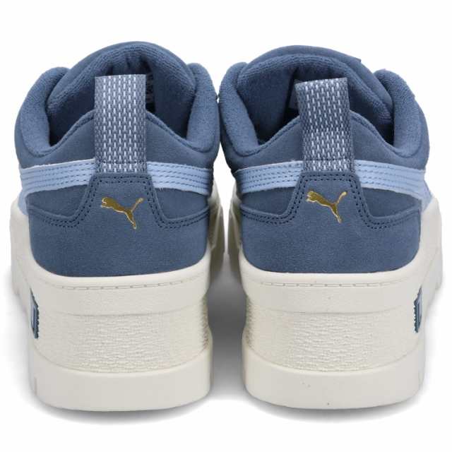 PUMA メイズ ウェッジ スエード WMNS 24.5cm 386744 厚底 - スニーカー