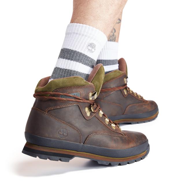 ティンバーランド Timberland ブーツ ユーロ ハイカー レザー メンズ EURO HIKER LEATHER ブラウン 95100_6