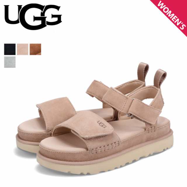 UGG アグ サンダル ストラップサンダル ゴールデンスター レディース ブラック ブラウン ベージュ 黒 1136783