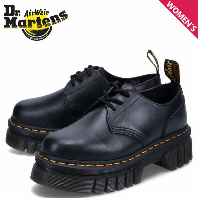 Dr.Martens ドクターマーチン 3ホール シューズ オードリック レディース 厚底 AUDRICK 3 EYE SHOES ブラック 黒 27147001