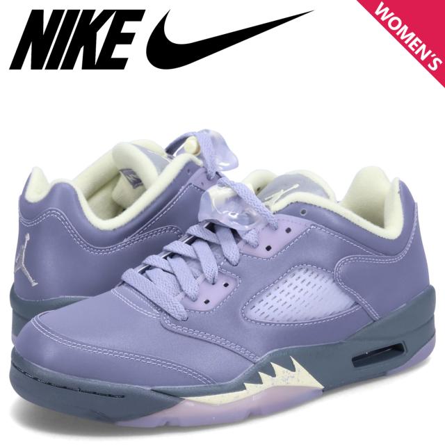 ナイキ NIKE ウィメンズ エアジョーダン5 レトロ ロー スニーカー レディース WMNS AIR JORDAN 5 RETRO LOW パープル FJ4563-500