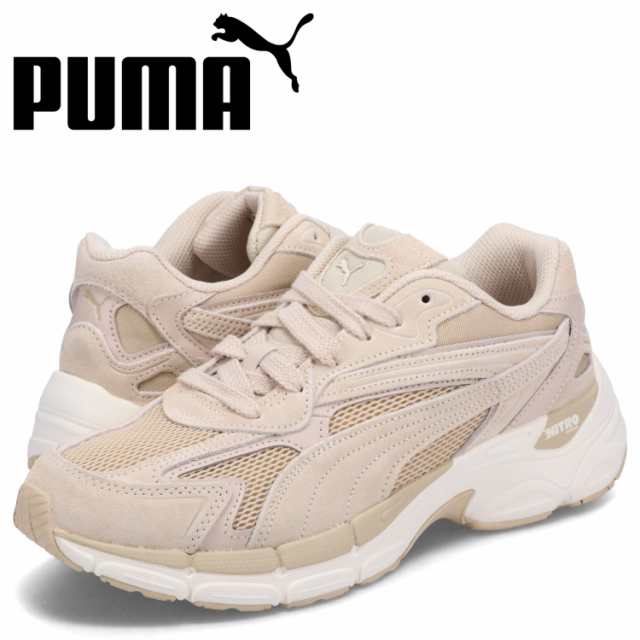 PUMA プーマ スニーカー テバリス ニトロ レディース 厚底 TEVERIS NITRO ベージュ 388774-15