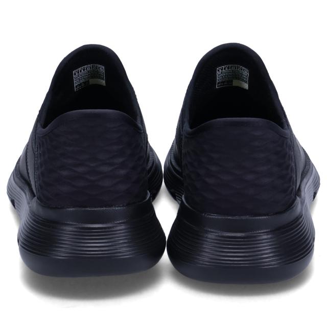 スケッチャーズ SKECHERS スニーカー スリップインズ リスペクテッド エルジン メンズ ブラック 黒 205046