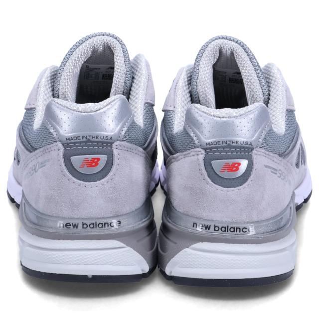 ニューバランス new balance 990 スニーカー メンズ レディース Dワイズ MADE IN USA グレー U990GR4_4