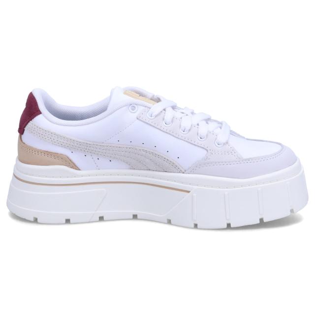 PUMA プーマ スニーカー メイズ スタック リュクス レディース 厚底 MAYZE STACK LUXE WNS ホワイト 白 389853-06_1