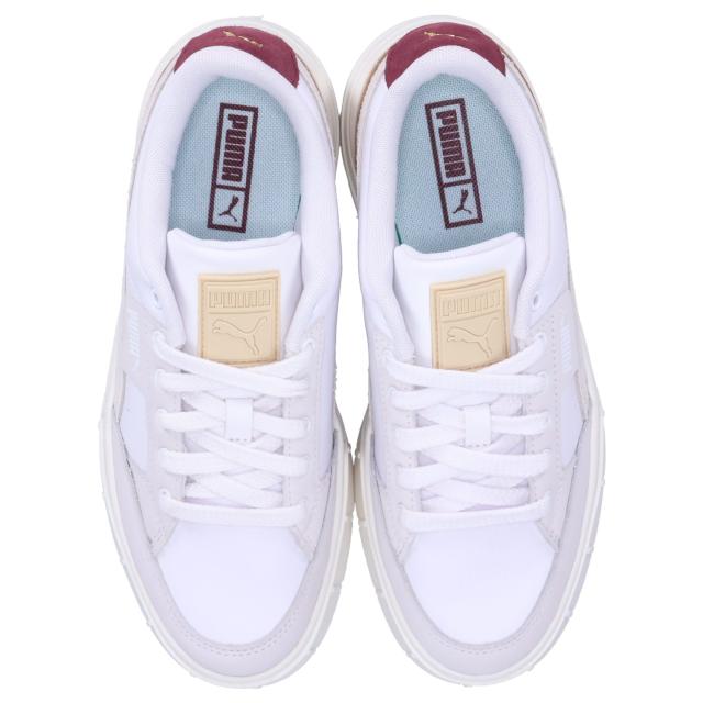 PUMA プーマ スニーカー メイズ スタック リュクス レディース 厚底 MAYZE STACK LUXE WNS ホワイト 白 389853-06_3