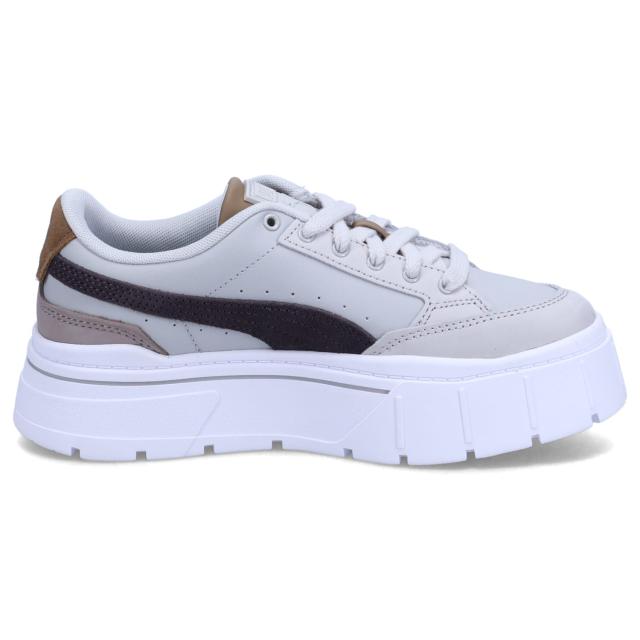 PUMA プーマ スニーカー メイズ スタック リュクス レディース 厚底 MAYZE STACK LUXE WNS グレー 389853-07_1