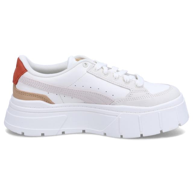 PUMA プーマ スニーカー メイズ スタック リュクス レディース 厚底 MAYZE STACK LUXE WNS オフ ホワイト 389853-08_1