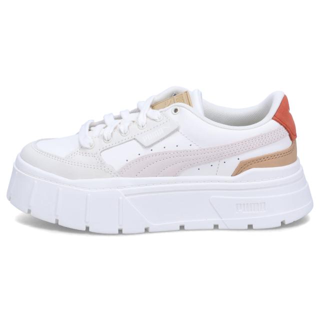 PUMA プーマ スニーカー メイズ スタック リュクス レディース 厚底 MAYZE STACK LUXE WNS オフ ホワイト 389853-08_2