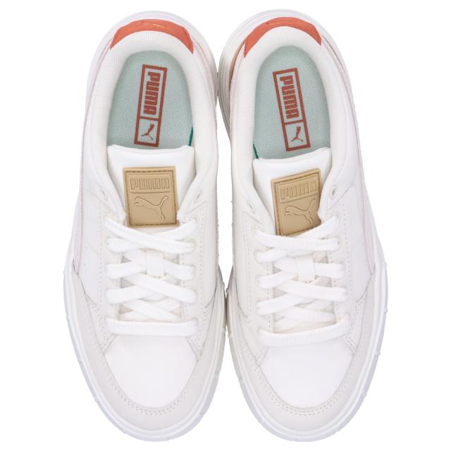 PUMA プーマ スニーカー メイズ スタック リュクス レディース 厚底 MAYZE STACK LUXE WNS オフ ホワイト 389853-08_3