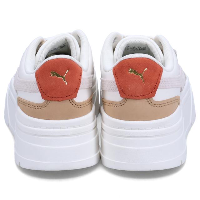 PUMA プーマ スニーカー メイズ スタック リュクス レディース 厚底 MAYZE STACK LUXE WNS オフ ホワイト 389853-08_4