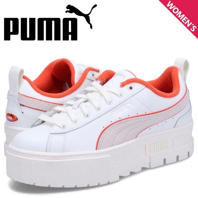 PUMA プーマ スニーカー メイズ フォワード ヒストリー レディース 厚底 MAYZE FORWARD HISTORY WNS オフ ホワイト 393625-01