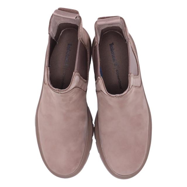 ティンバーランド Timberland ブーツ サイドゴア チェルシー レディース 厚底 CORTINA VALLEY CHELSEA ブラウン A41EW_3