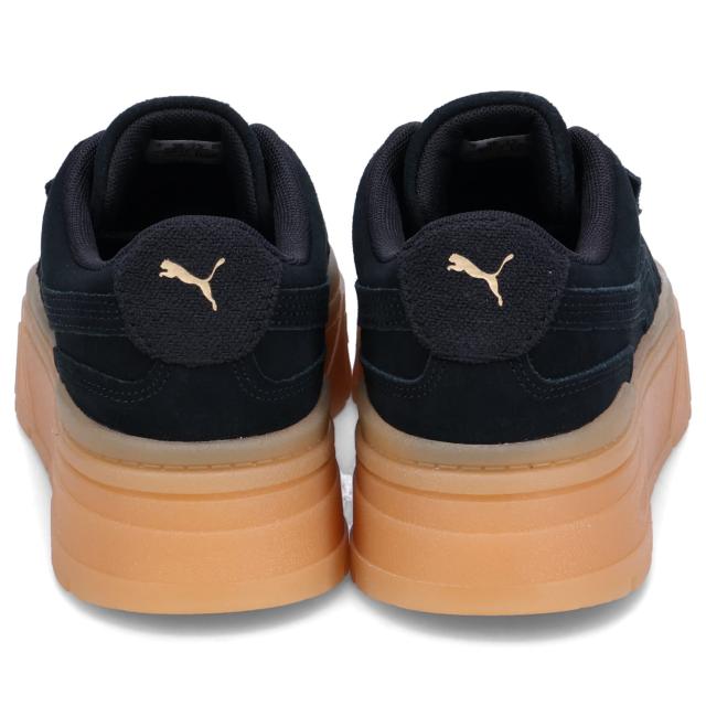 PUMA プーマ スニーカー ウィメンズ メイズ スタック ソフト ウィンター レディース 厚底 ブラック 黒 393065-02_4