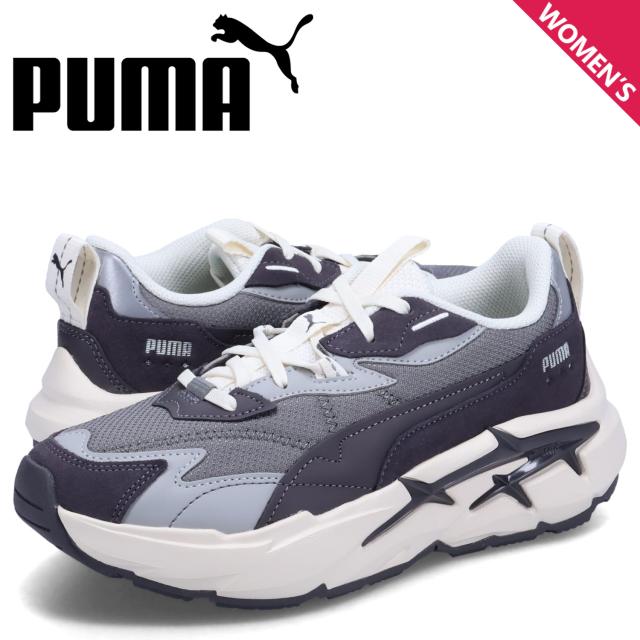 PUMA プーマ スニーカー ウィメンズ スピナ ニトロ トーナル レディース 厚底 SPINA NITRO TONAL WNS グレー 393782-04