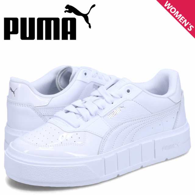 PUMA プーマ スニーカー カリ コート パテント レディース 厚底 CALI COURT PATENT WNS ホワイト 白 394755-02