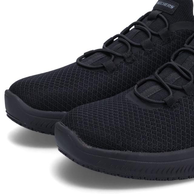 スケッチャーズ SKECHERS スリップインズ ハンズフリー ワーク サミッツ スニーカー メンズ ブラック 黒 200205