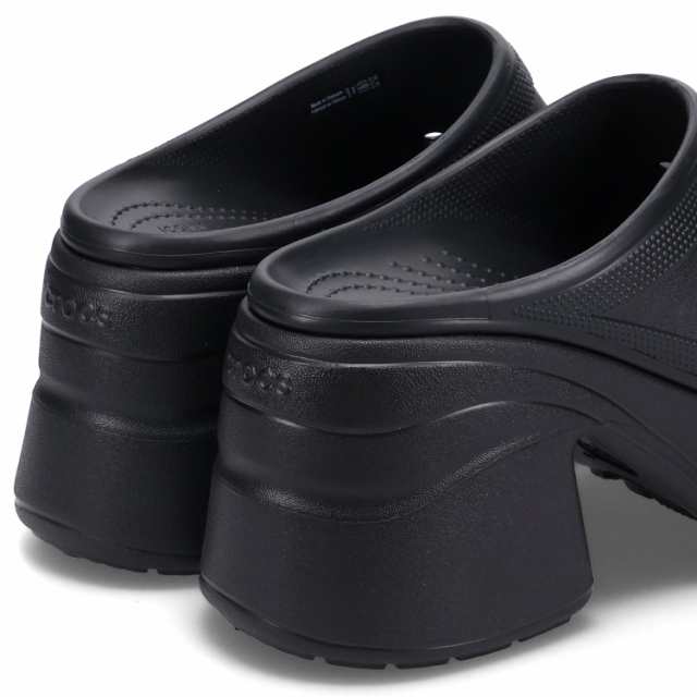 クロックス crocs サンダル クロッグサンダル サイレン レディース 厚底 ハイヒール SIREN CLOG ブラック 黒 208547  靴・シューズ