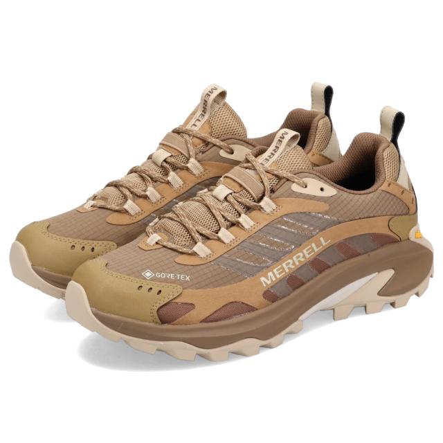 メレル MERRELL ハイキングシューズ スニーカー モアブ スピード 2 ゴアテックス ウォーキング メンズ カーキ J037517_1