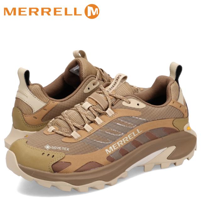 メレル MERRELL ハイキングシューズ スニーカー モアブ スピード 2 ゴアテックス ウォーキング メンズ カーキ J037517